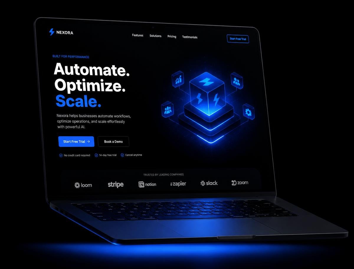 Nexora — Landing de captação